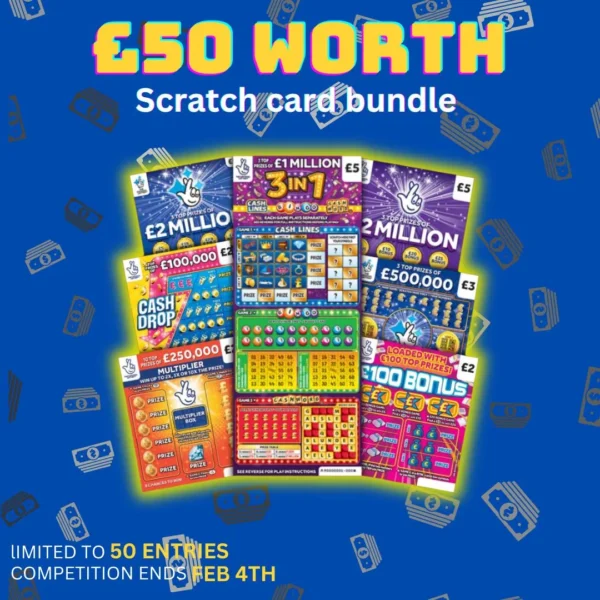 £50 Worth Of Scratch Cards
