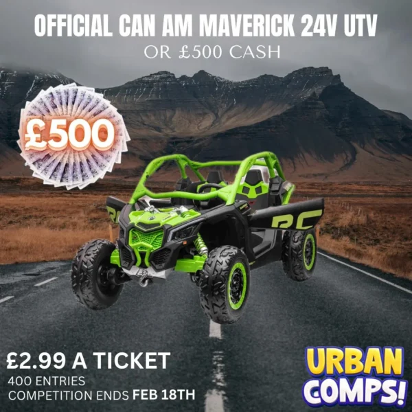 Official Can AM Maverick 24V UTV