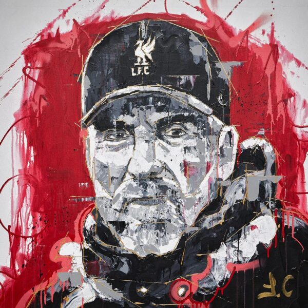 Jurgen Klopp "The Normal One" By Artist John Charles