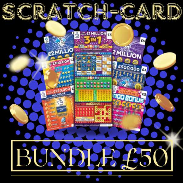 Scratch Card Bundle £50