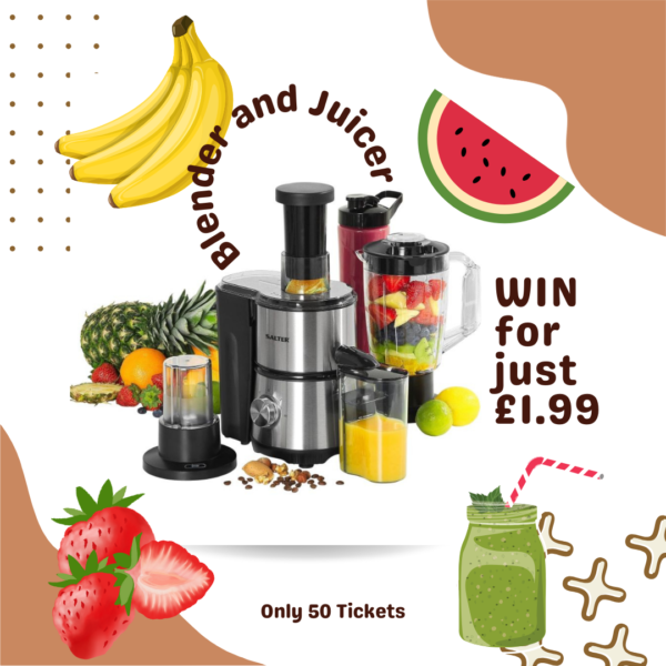 Salter Juicer & Blender 4 in 1