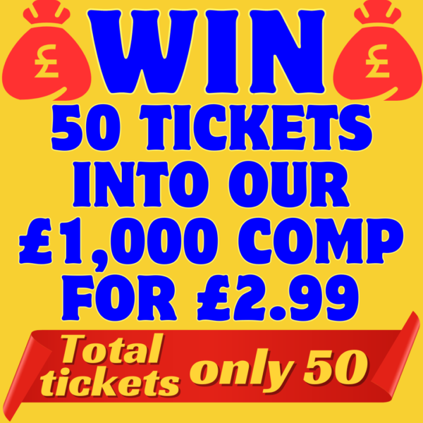 50 Tickets into the June £1000